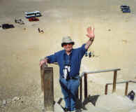 Red Pyramid - high up at entrance