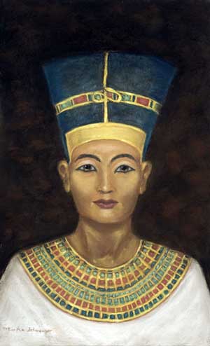 Nefertiti by Martha Schwenzer